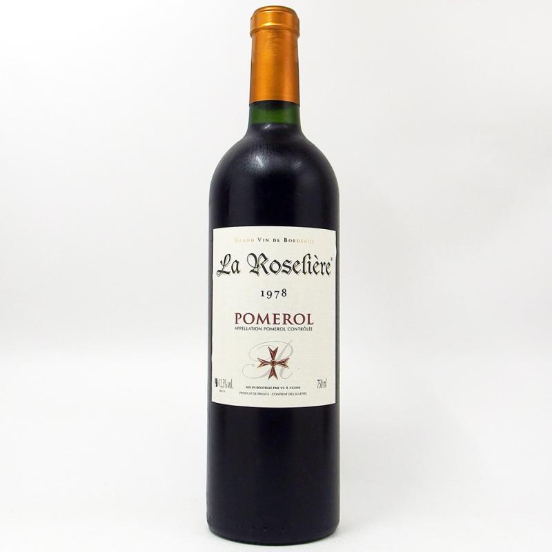 シャトー ラ ローゼリエル 1978 750ml ポムロール シャトー ラ ローゼリエル 1978 750ml ポムロール