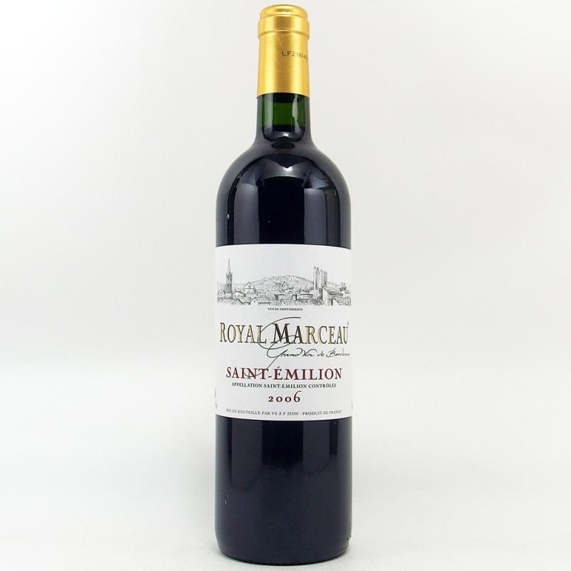 ロイヤル マルソー 2006 750ml サンテミリオン 平成18年産 ロイヤル マルソー 2006 750ml サンテミリオン 平成18年産