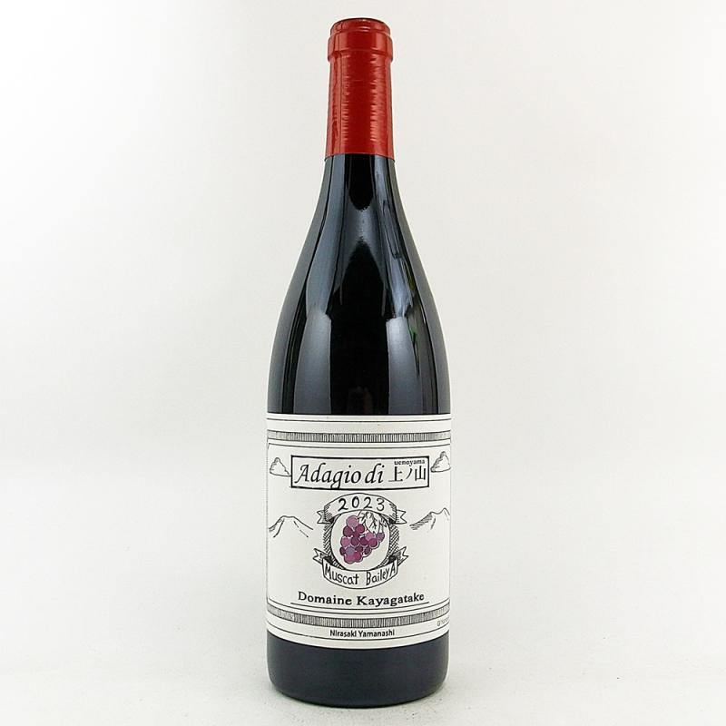 ドメーヌ茅ヶ岳 アダージョ ディ 上ノ山 マスカットベーリーA 2023 750ml 日本ワイン ドメーヌ茅ヶ岳 アダージョ ディ 上ノ山 マスカットベーリーA 2023 750ml 日本ワイン